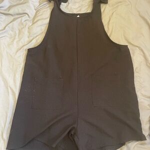Kids Black One Piece Romper